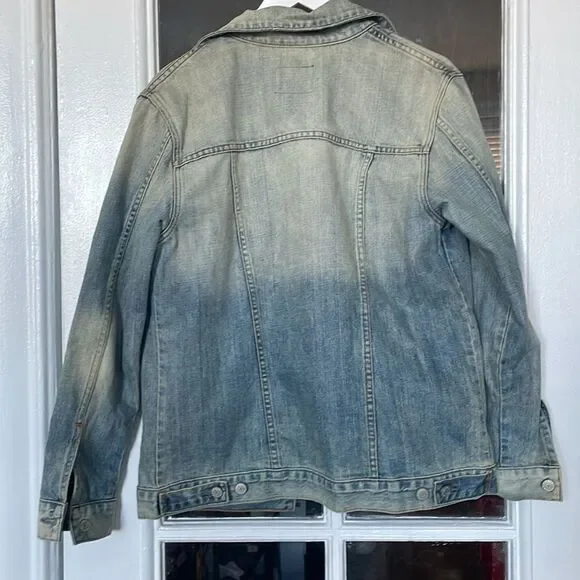 Rails distressed ripped modern vintage knox denim jean jacket size small - Picture 3 of 14